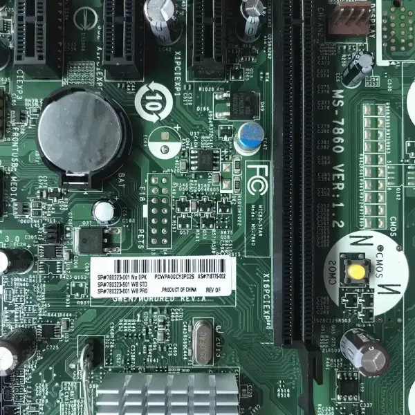 HP 400 G1 MT MS-7860 V1.2 780323-001 780323-501 780323-601 718775-002 Desktop Motherboard