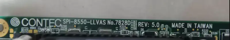 CONTEC SPI-8550-LLVAS No.7828D REV:5.0 Industrial Equipment Board