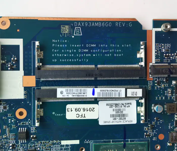 HP 455 G4 907357-001 907357-501 907357-601 DAX93AMB6G0 Motherboard