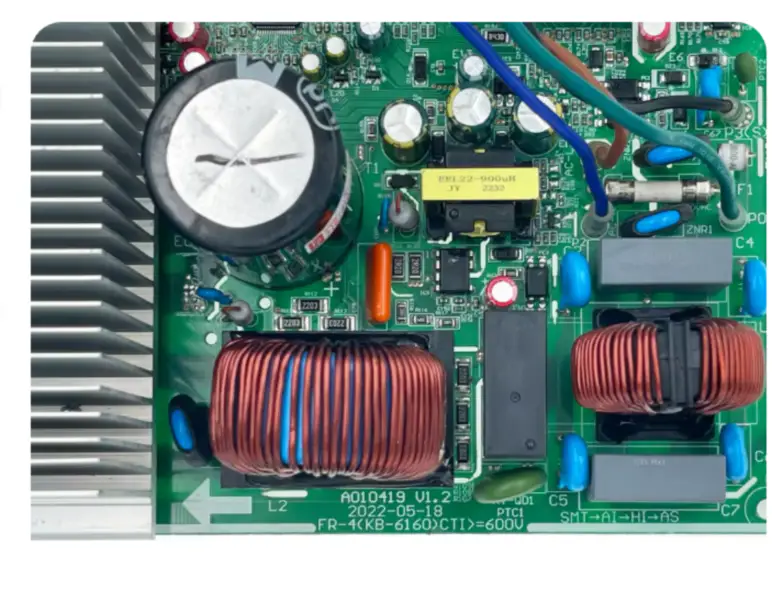 TCL Inverter Air Conditioner Outdoor Unit Control Board FR-4(KB-6160)CTI=600V A010419