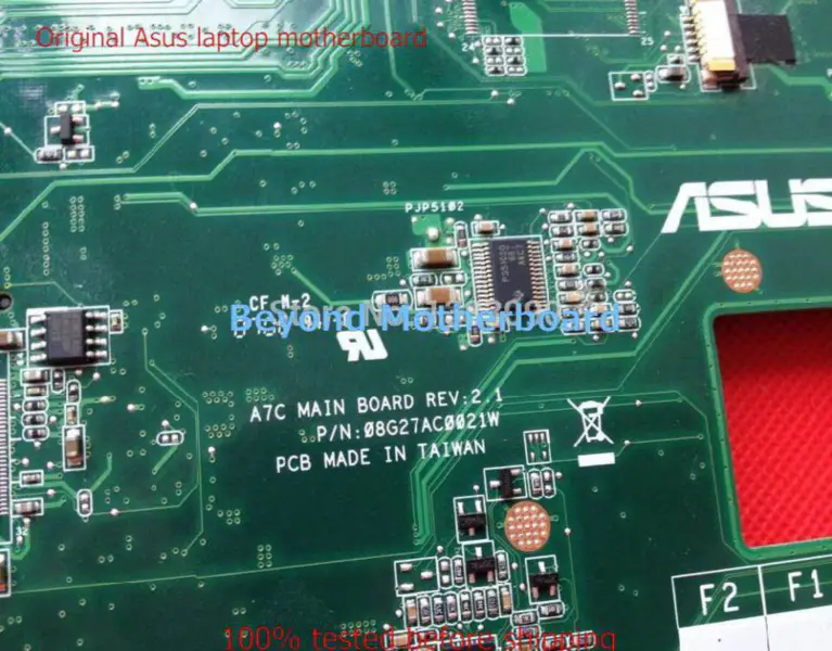 Asus A7C motherboard