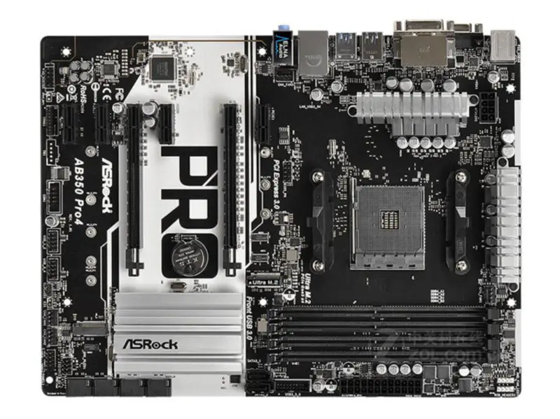 ASROCK AB350 Pro4 motherboard (motherboard only)
