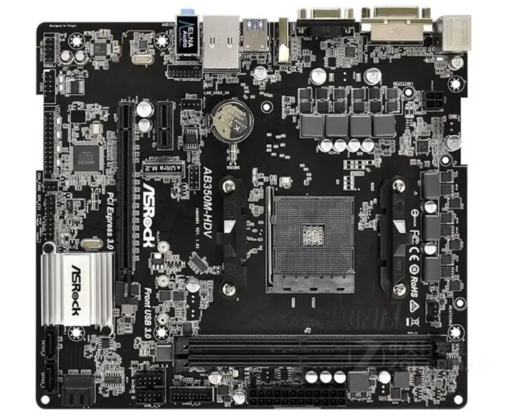 ASROCK AB350M-HDV motherboard