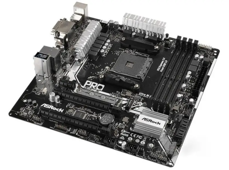 ASROCK AB350M Pro4 motherboard