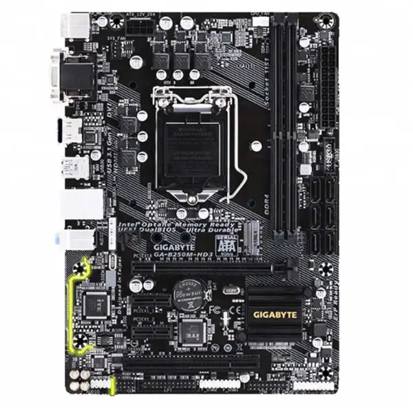 Gaming Motherboard For Gigabyte B250m-hd3 Supports I3 I5
