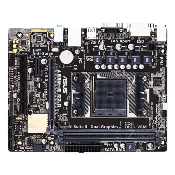 A58 Motherboard For Asus A58m-e R2.0 Fm2+ Ddr3 Amd Small Board