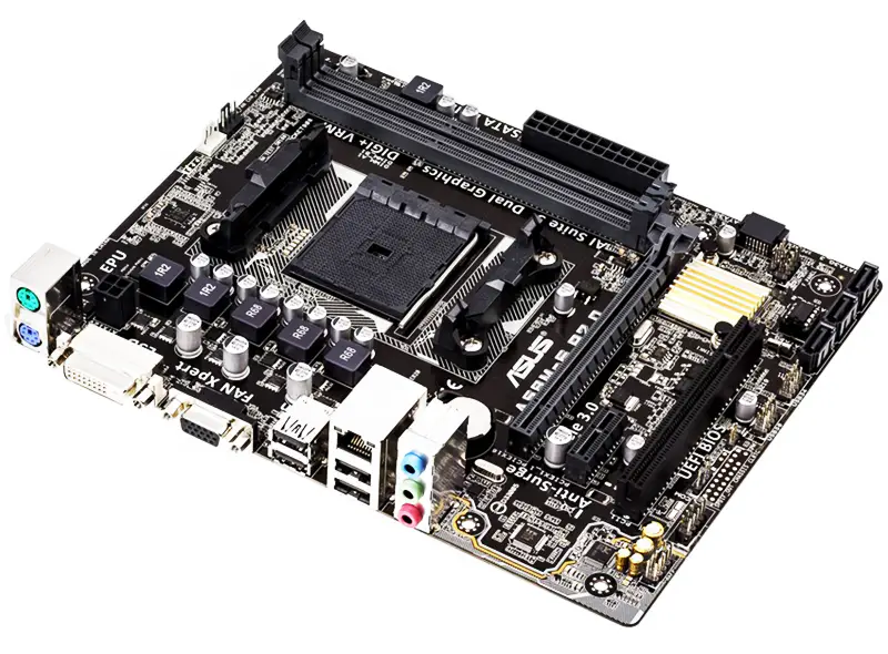 A58 Motherboard For Asus A58m-e R2.0 Fm2+ Ddr3 Amd Small Board