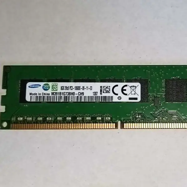 2pcs M391b1g73bh0-ch9 Ram For Samsung 8gb Ddr3 1333mhz Ecc 2rx8 Pc3-10600e Server Memory