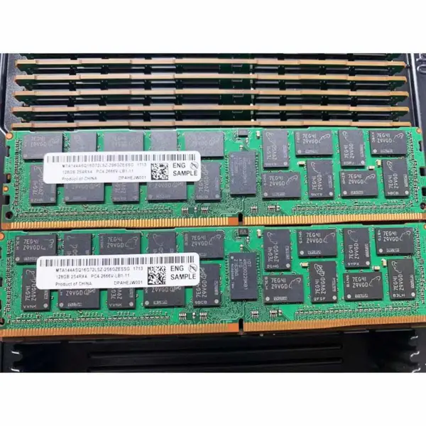 128gb Ddr4 2666mhz 2s4rx4 Pc4-2666v Ecc Reg For Micron Server Memory