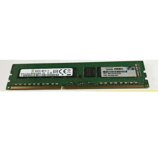 647909-b21 664969-001 647658-081 Pc3l-10600e Ram 8gb Ddr3 1333 Ecc Udimm Server Memory