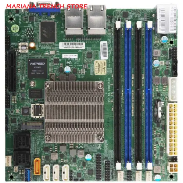A2sdi-4c-hln4f For Supermicro Embedded/lot Motherboard Single Socket Fcbga1310 Atom Processor C3558 Quad 1gbe Lan