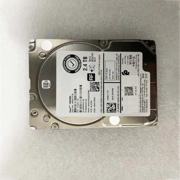 2.4t For Dell Sas 2.5 10k St2400mm0159 0rwr8f Rwr8f F9nwj X7nc4 0f9nwj 0x7nc4 Enterprise Server Hard Disk