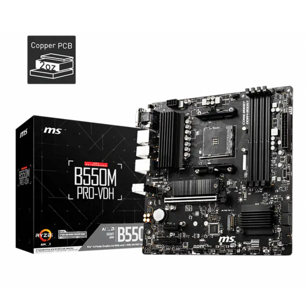 MSI B550M PRO-VDH motherboard