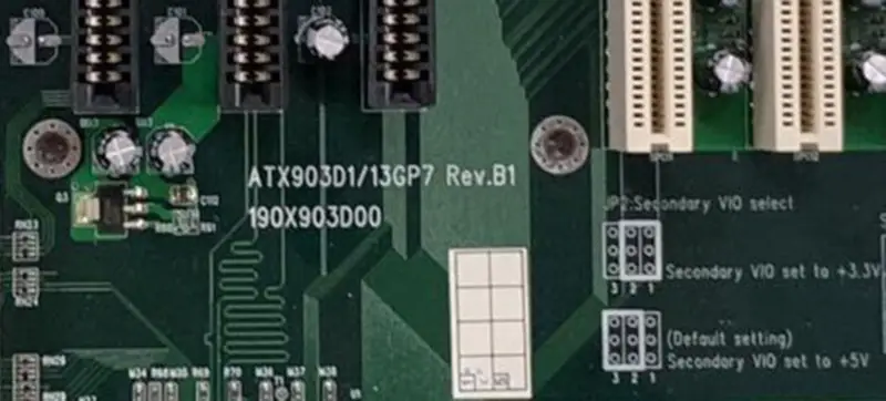 AXIOMTEK ATX903D1/13GP7 REV B1 industrial motherboard backplane