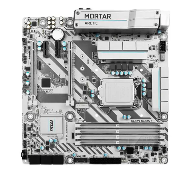 MSI B250M MORTAR ARCTIC motherboard