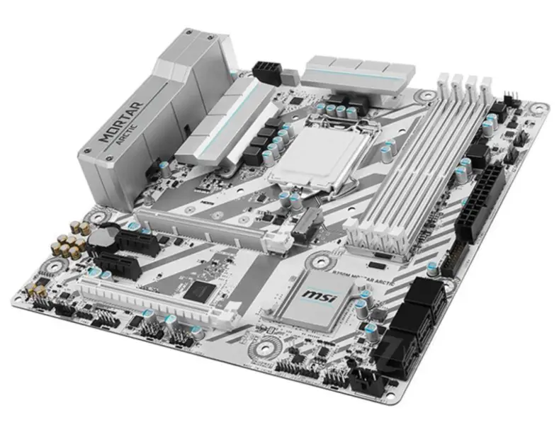 MSI B250M MORTAR ARCTIC motherboard
