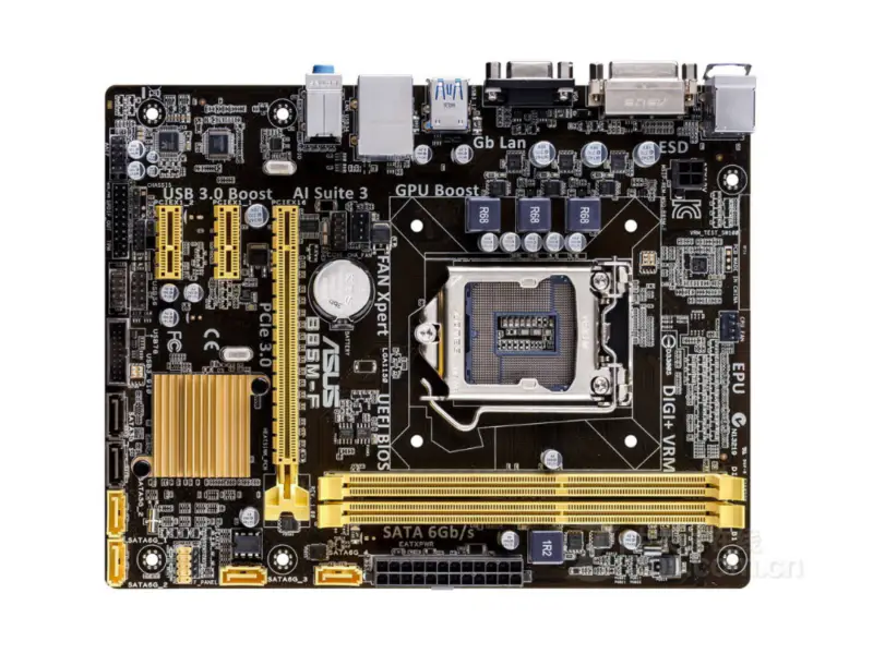 Asus B85M-F Desktop Motherboard B85 LGA 1150 i7 i5 i3 DDR3 16G SATA3 USB3.0 Micro-ATX