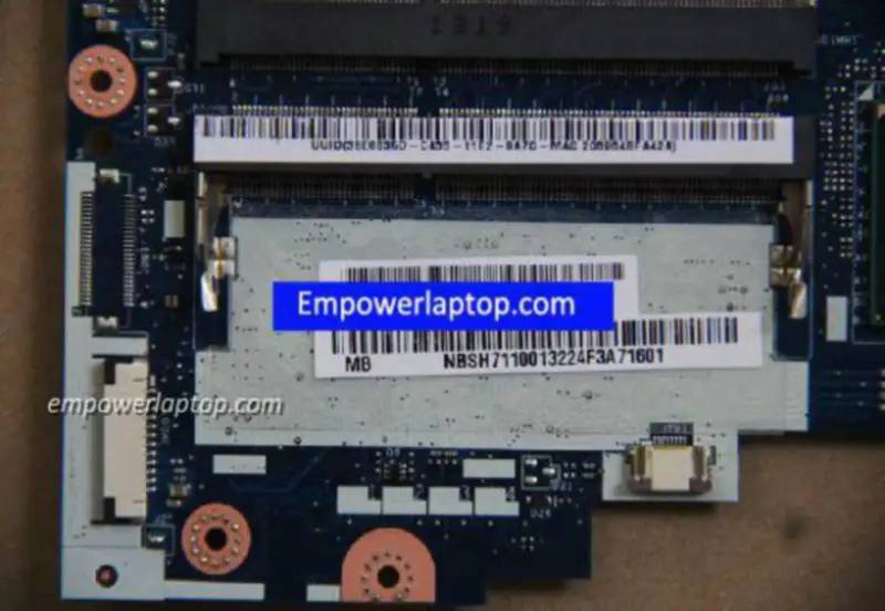 Acer Chromebook C710 Q1VZC LA-8943P NBSH711001 Motherboard