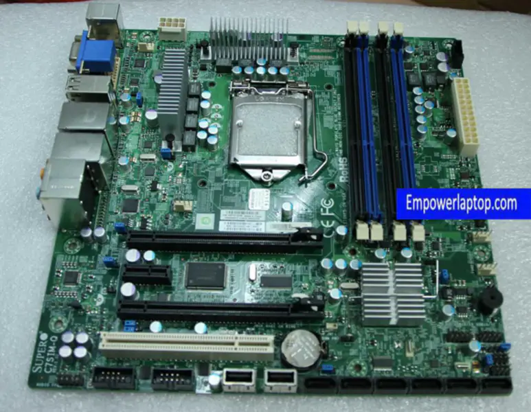 SuperMicro C7SIM-Q 1156-pin Server motherboard Dual NIC supports I3 I5 I7 Xeon CPU