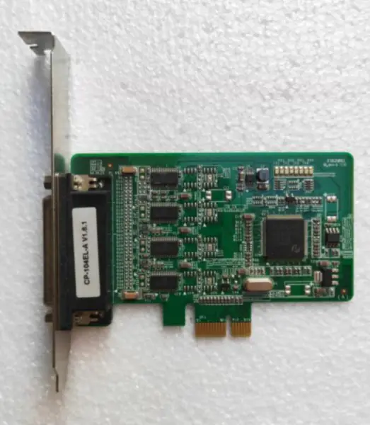 MOXA CP-104EL-A 4 Serial Port RS-232 2U bezel PCI-E multi-serial port card CP-104EL