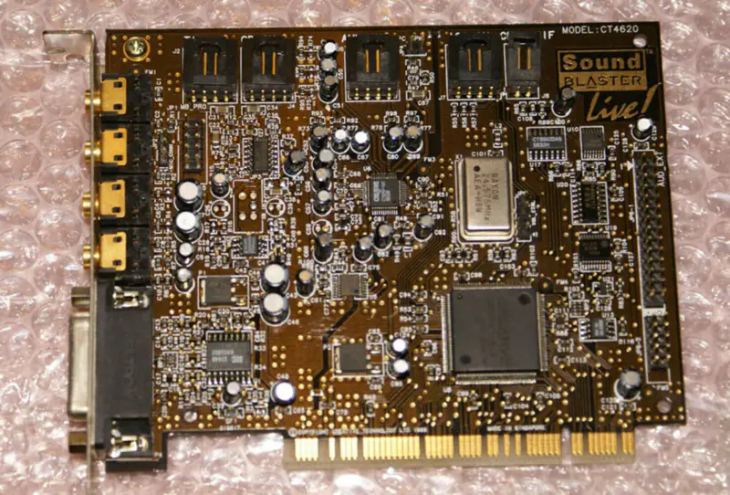 Creative Sound Blaster LIVE CT4620 4.1 Channel PCI Sound Card