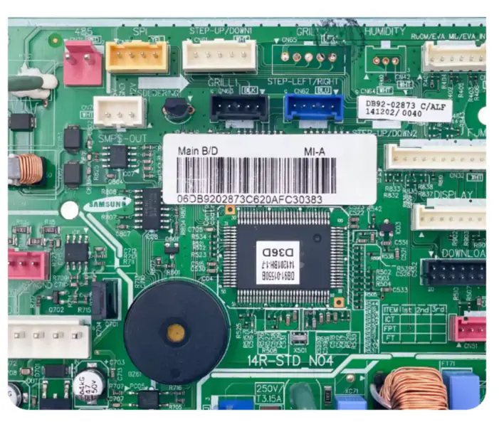Samsung Air Conditioner Indoor Unit Control Board DB92-02873C Circuit PCB DB41-01221A