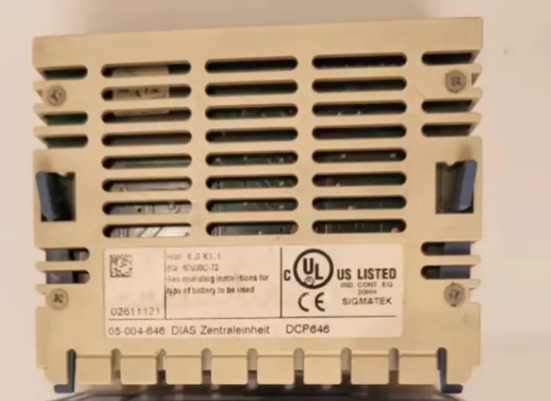 SIGMATEK DCP646 CPU module