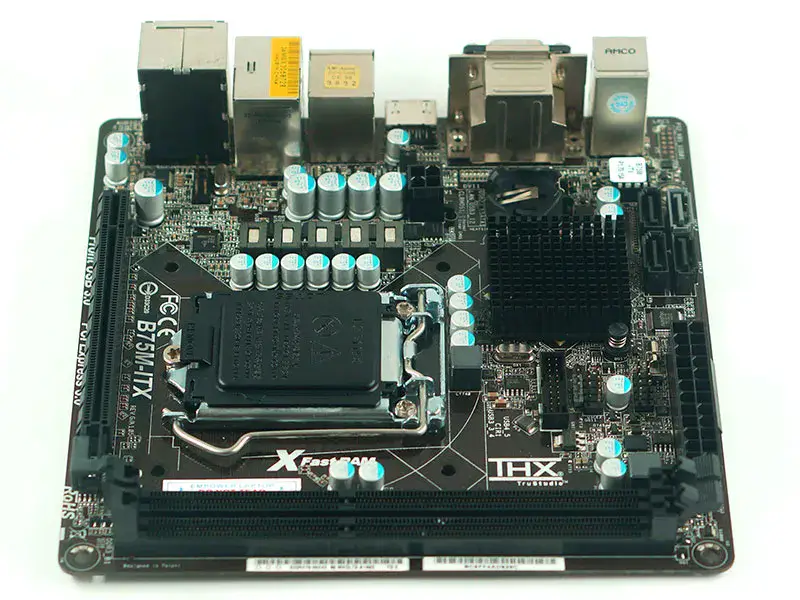 Asrock B75M-ITX Motherboard LGA1155 i3 i5 i7 DDR3 16G