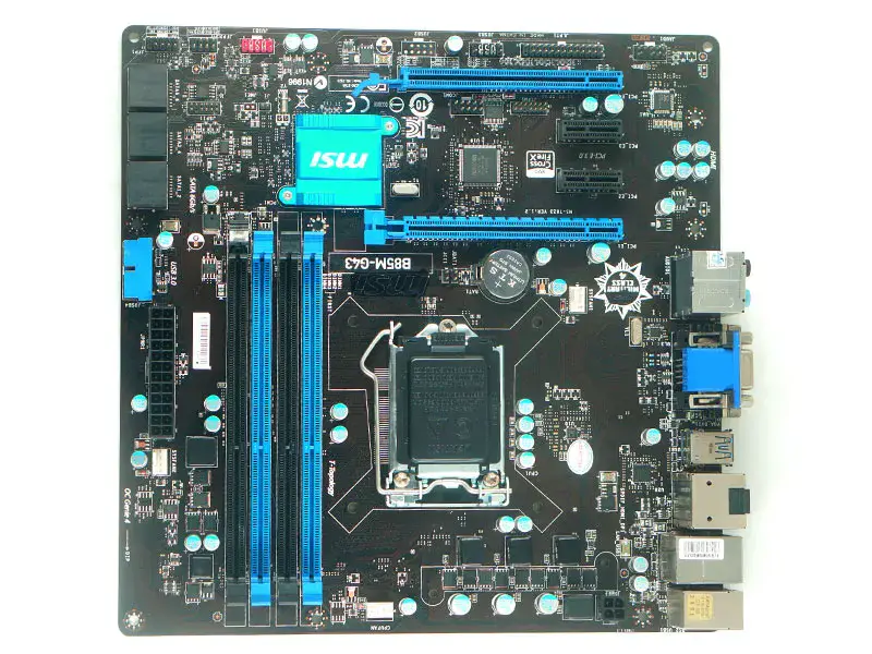 MSI B85M-G43 Motherboard LGA1150 DDR3 32GB M-ATX
