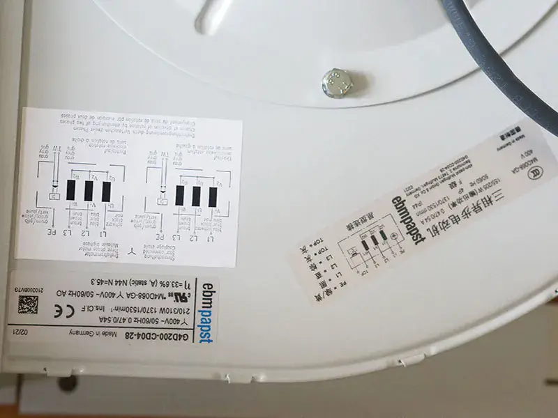 Ebmpapst G4D200-CD04-24 G4D200-CD04-28 Fan