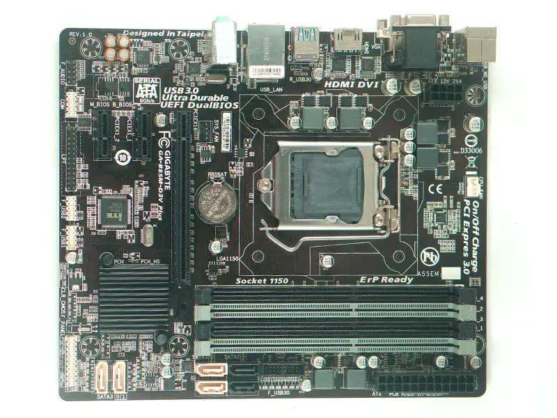 GIGABYTE GA-B85M-D3V PLUS Motherboard