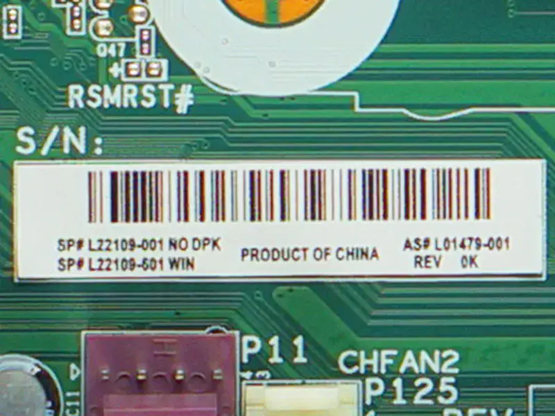 HP Elitedesk 800/880 G4 L22109-001 L22109-601 L01479-001 Motherboard