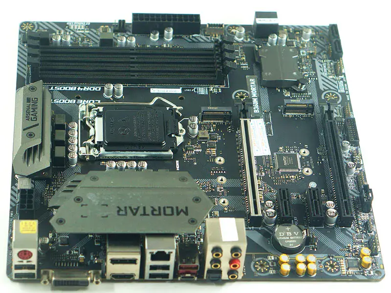 MSI B360M MORTAR Motherboard Micro-ATX For Intel B360 DDR4 M.2 USB3.1 Gen2 TYPEC 64G 1151 CPU