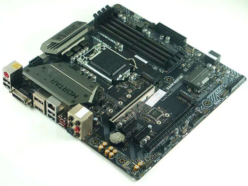 MSI B360M MORTAR Motherboard Micro-ATX For Intel B360 DDR4 M.2 USB3.1 Gen2 TYPEC 64G 1151 CPU