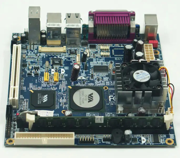 VIA POS motherboard for VIA VB7007 Mini-ITX 17*17 mainboard