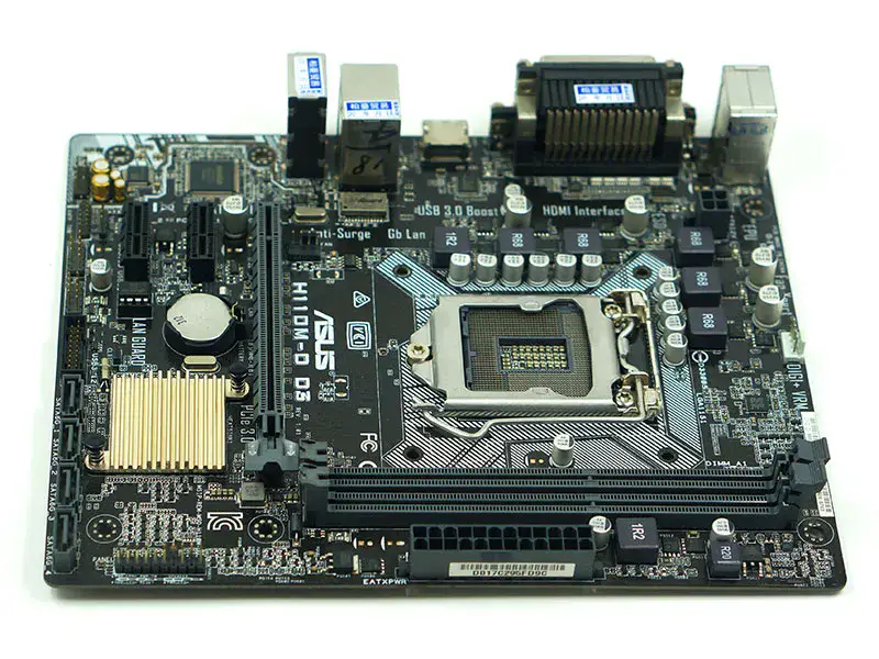 Asus H110M-D D3 Motherboard