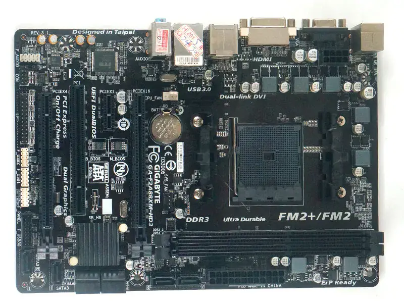 Gigabyte GA-F2A88XM-HD3 F2A88XM-HD3 Motherboard