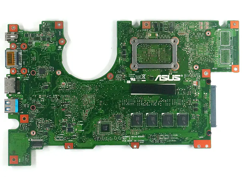 B400A motherboard I5-3317U CPU REV2.0 4GB RAM For Asus B400VC B400V B400A Laptop motherboard