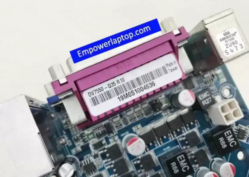 DV7550-Q35 R10 industrial equipment motherboard Dual network port 5*PCI