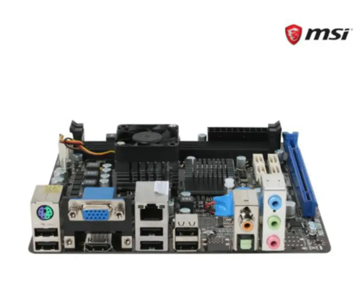 MSI E350IS-E45 AMD E-350 APU (1.6GHz, Dual-Core) AMD Hudson M1 Mini ITX Motherboard