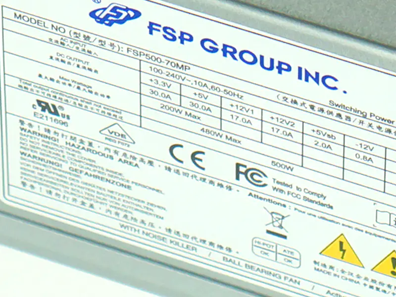 FSP500-70MP 500W power supply