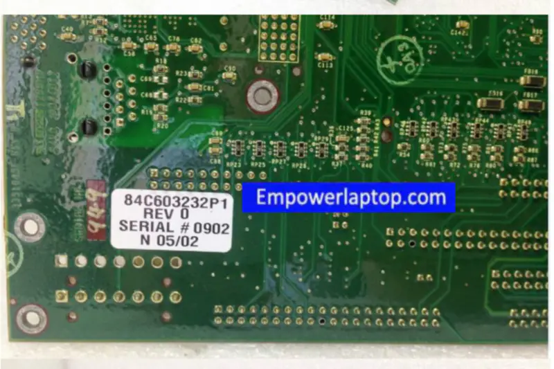 AVPRO 84C603232P1 REV 0 G15093-001 REV C SERIAL#0902 Industrial Motherboard