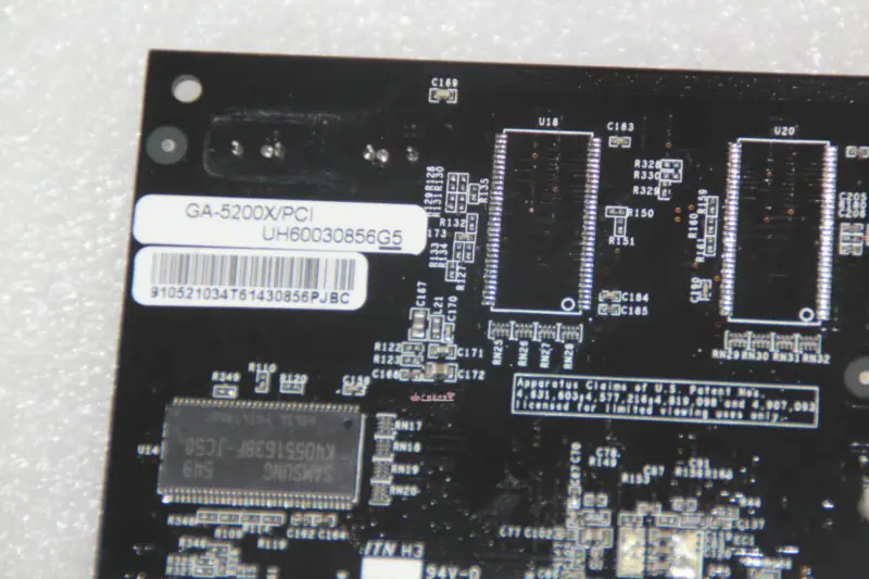 GeForce Original GA-5200X/PCI 128M DVI VGA Graphics Card Video Card