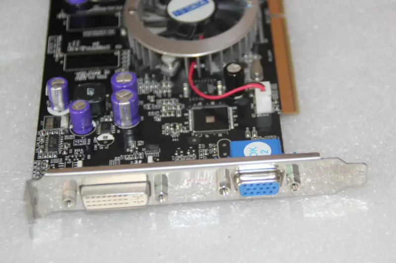 GeForce Original GA-5200X/PCI 128M DVI VGA Graphics Card Video Card