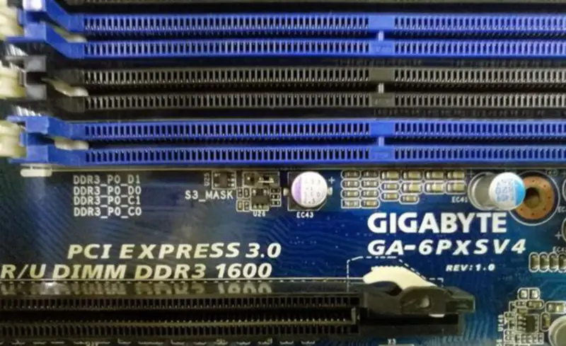 Gigabyte GA-6PXSV4 6PXSV4 LGA2011 Gigabit Server motherboard Support E5 V1/V2