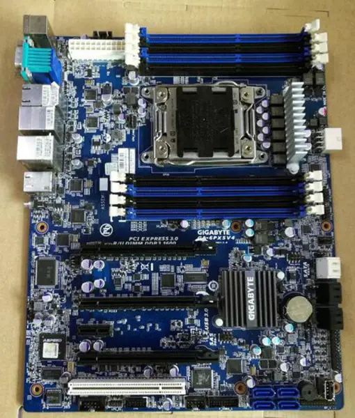 Gigabyte GA-6PXSV4 6PXSV4 LGA2011 Gigabit Server motherboard Support E5 V1/V2