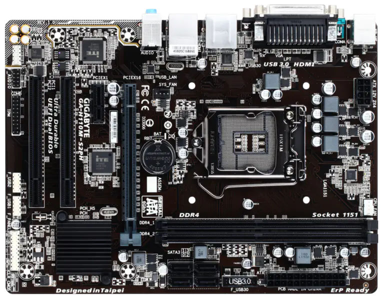 Gigabyte GA-H110M-S2PH Motherboard LGA1151/DDR4/Mini-ITX