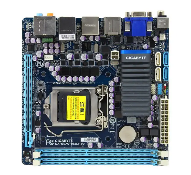 Gigabyte GA-H67N-USB3-B3 motherboard LGA 1155 DDR3