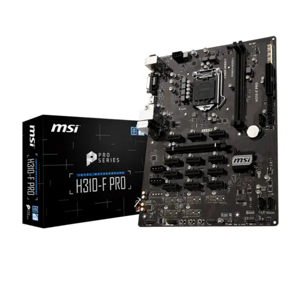 MSI H310-F PRO Motherboard LGA1151 H310 DDR4 13 PCIe