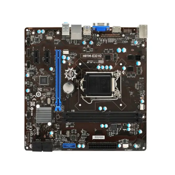 MSI H81M-E33 V2 Motherboard